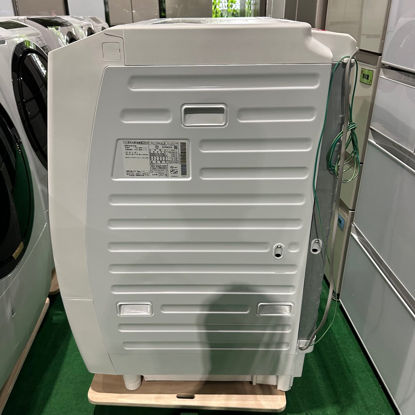 洗濯機 BD-STX110GR